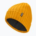 Шапка зимова Jack Wolfskin Rib Knit burly yellow jw