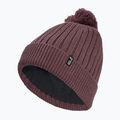 Шапка зимова Jack Wolfskin Pom Pom Beanie sheer plum
