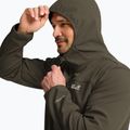 Куртка вітрозахисна чоловіча Jack Wolfskin Wild Winds Hooded obsidian moss 4