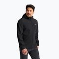 Куртка вітрозахисна чоловіча Jack Wolfskin Wild Winds Hooded black