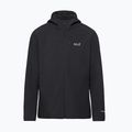 Куртка вітрозахисна чоловіча Jack Wolfskin Wild Winds Hooded black 8