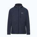 Куртка вітрозахисна чоловіча Jack Wolfskin Wild Winds Hooded midnight sky 8