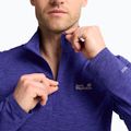 Кофта флісова чоловіча Jack Wolfskin Trail Half Zip glow ink 3