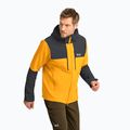 Куртка вітрозахисна чоловіча Jack Wolfskin Jasper burly yellow jw