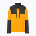 Куртка вітрозахисна чоловіча Jack Wolfskin Jasper burly yellow jw 9