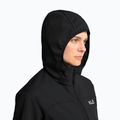 Куртка софтшелл жіноча Jack Wolfskin Windhain 2 Hoody black 4
