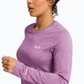 Лонгслів трекінговий жіночий Jack Wolfskin Trail vivid orchid 3