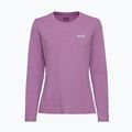 Лонгслів трекінговий жіночий Jack Wolfskin Trail vivid orchid 4