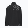 Кофта флісова чоловіча Jack Wolfskin Wild Rebel 200 Full Zip paw black 8