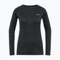 Кофта термоактивна жіноча Jack Wolfskin Infinite Warm LS black 3