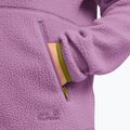 Кофта флісова жіноча Jack Wolfskin Lite Curl Full Zip vivid orchid 5
