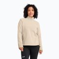 Кофта флісова жіноча Jack Wolfskin Taunus 100 Half Zip oyster
