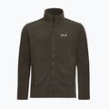 Кофта флісова чоловіча Jack Wolfskin Taunus 200 Full Zip obsidian moss 7