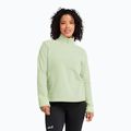 Кофта флісова жіноча Jack Wolfskin Taunus 100 Half Zip melon