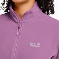 Кофта флісова жіноча Jack Wolfskin Taunus 100 Full Zip vivid orchid 4