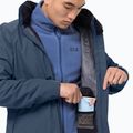 Куртка хардшел чоловіча Jack Wolfskin Evandale синя 1111131_1383 3