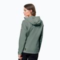 Куртка хардшел жіноча Jack Wolfskin Pack & Go Shell зелена 1111514_4311 2