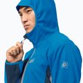 Куртка софтшел чоловіча Jack Wolfskin Eagle Peak II блакитна 1306911_1361 4