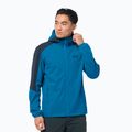 Куртка софтшел чоловіча Jack Wolfskin Go Hike блакитна 1306921_1361