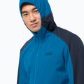 Куртка софтшел чоловіча Jack Wolfskin Go Hike блакитна 1306921_1361 3