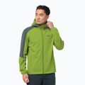 Куртка софтшел чоловіча Jack Wolfskin Go Hike зелена 1306921_4073