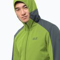 Куртка софтшел чоловіча Jack Wolfskin Go Hike зелена 1306921_4073 3