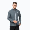 Флісова кофта чоловіча Jack Wolfskin Active Tongari сіра 1709472_6098