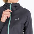 Флісова кофта жіноча Jack Wolfskin Hydro Grid сіра 1709911_1389 6