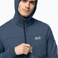 Флісова кофта чоловіча Jack Wolfskin Hydro Grid синя 1710001_1383 3