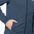 Флісова кофта чоловіча Jack Wolfskin Hydro Grid синя 1710001_1383 5