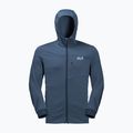 Флісова кофта чоловіча Jack Wolfskin Hydro Grid синя 1710001_1383 7