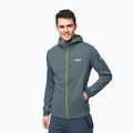 Флісова кофта чоловіча Jack Wolfskin Hydro Grid сіра 1710001_6098