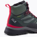 Черевики для трекінгу жіночі Jack Wolfskin Force Striker Texapore зелені 4038871_4175 7