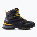 Черевики для трекінгу чоловічі Jack Wolfskin Force Striker Texapore Mid black/burly yellow xt 4038823 2