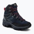 Черевики для трекінгу жіночі Jack Wolfskin Rebellion Guide Texapore Mid чорно-блакитні 4053801
