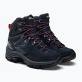 Черевики для трекінгу жіночі Jack Wolfskin Rebellion Guide Texapore Mid чорно-блакитні 4053801 4
