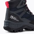 Черевики для трекінгу жіночі Jack Wolfskin Rebellion Guide Texapore Mid чорно-блакитні 4053801 8
