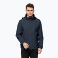 Куртка дощовик чоловіча Jack Wolfskin Stormy Point 2L синя 1111142_1010