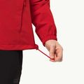 Куртка дощовик чоловіча Jack Wolfskin Stormy Point 2L червона 1111142_2206 3