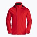 Куртка дощовик чоловіча Jack Wolfskin Stormy Point 2L червона 1111142_2206 8