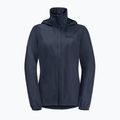 Куртка дощовик жіноча Jack Wolfskin Stormy Point 2L синя 1111202 5