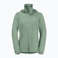 Куртка дощовик жіноча Jack Wolfskin Stormy Point 2L зелена 1111202_4311 8