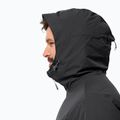 Чоловіча дощовик Jack Wolfskin Wisper Ins чорний 4