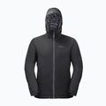 Чоловіча дощовик Jack Wolfskin Wisper Ins чорний 8