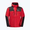 Куртка дощовик чоловіча Jack Wolfskin Jasper червона 1115261_2206_002 9