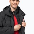 Куртка дощовик чоловіча Jack Wolfskin Jasper чорна 1115261_6000_006 6