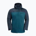 Куртка 3в1 чоловіча Jack Wolfskin Taubenberg блакитна 1115311_4133_006 9