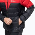 Пуховик чоловічий Jack Wolfskin Dna Tundra Down Hoody чорно-червоний 1206612_2206_006 4