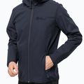 Куртка софтшел чоловіча Jack Wolfskin Bornberg Hoody синя 1307471_1010 4