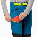 Штани для  скітуру чоловічі Jack Wolfskin Alpspitze блакитно-чорні 1507511 4